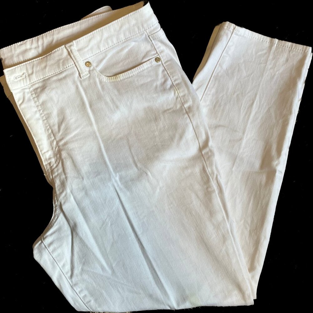 EUC Talbots Flawless White Jeans Size: 16P